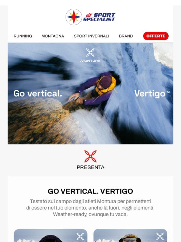 Scopri la collezione Montura Vertigo