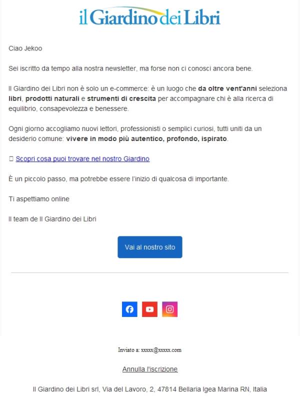 Forse è da un po' che non ci sentiamo 🌿