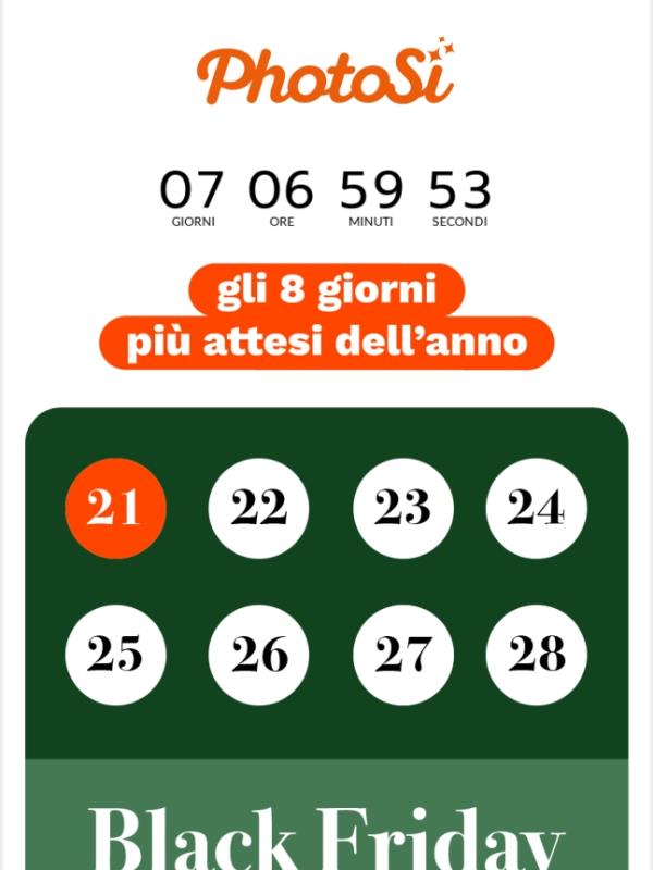 Giorni da non perdere 🖤