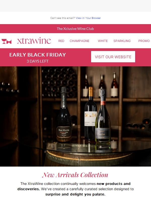 EARLY BLACK FRIDAY Private Sale: Explore this month's new arrivals!