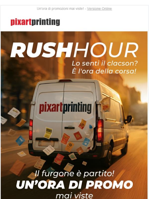 Comincia la Rush Hour: è ora di correre!