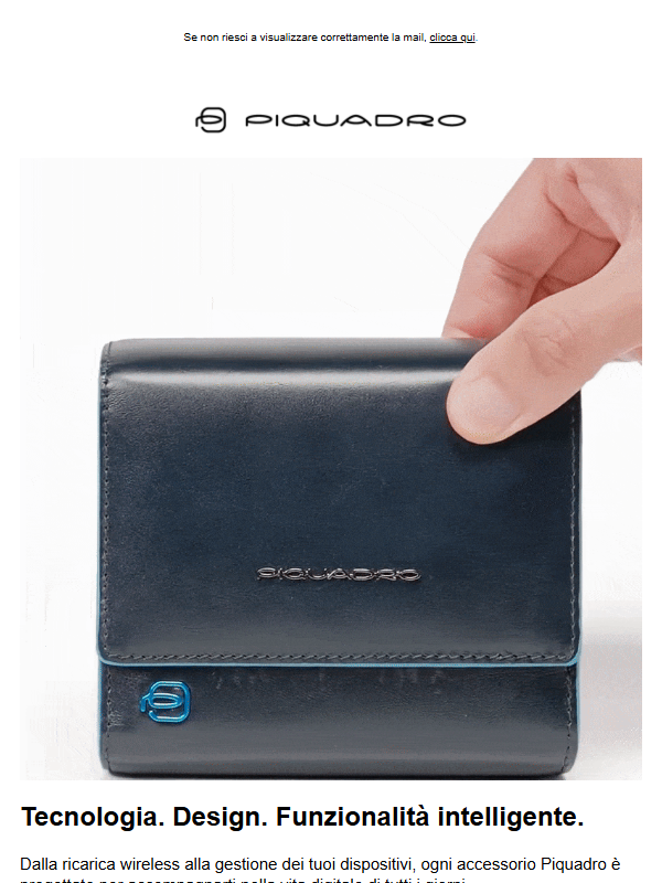 Stile Piquadro: un’idea regalo Tech da scoprire