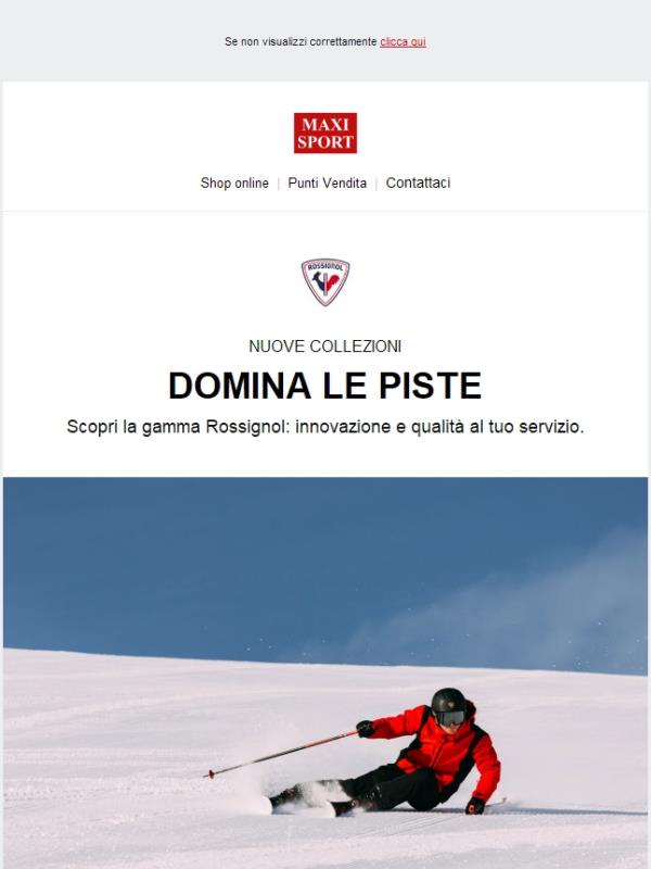 ❄️ Nuova stagione Rossignol, prezzi da Black Friday!