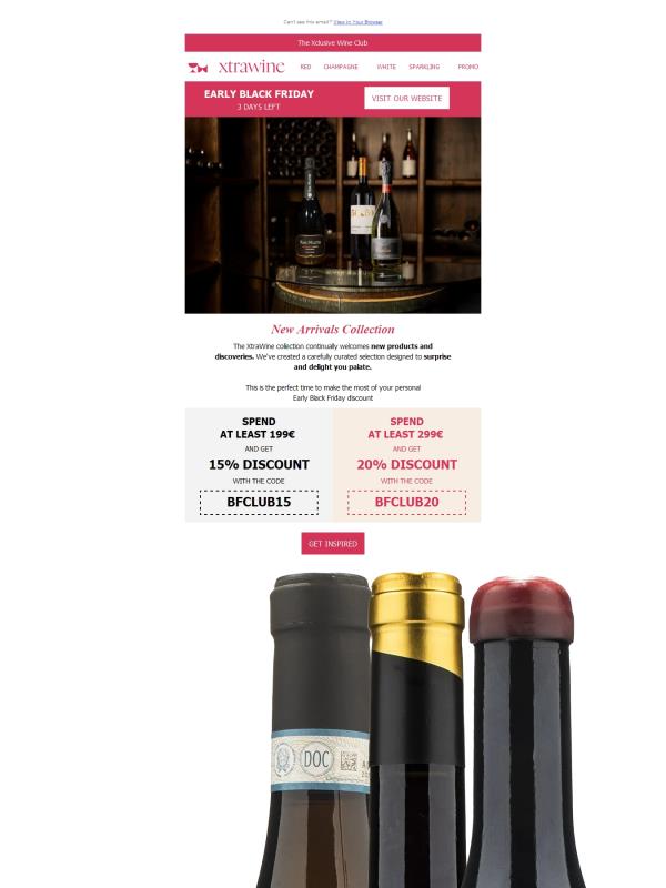 EARLY BLACK FRIDAY Private Sale: Explore this month's new arrivals!