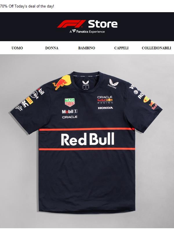 Friday Only Offer: Red Bull Team Set Up T-Shirt