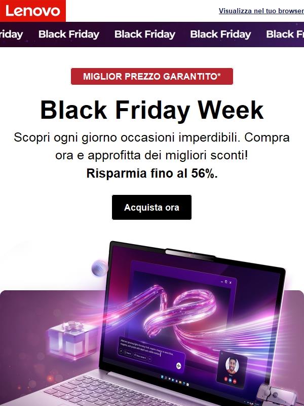 Le migliori offerte ogni giorno! Risparmia fino al 56%.