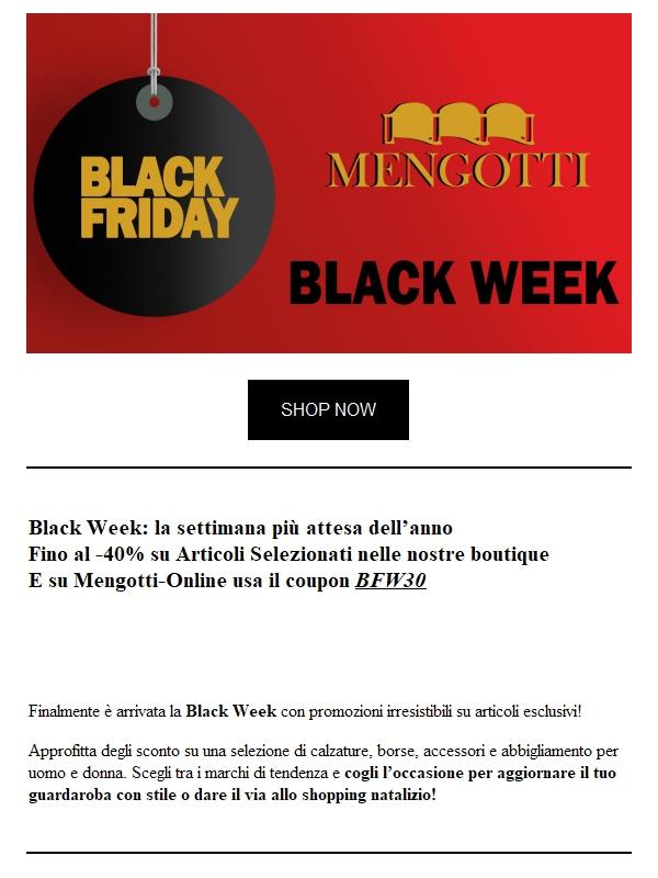 Black Friday Week: la settimana più attesa dell’anno