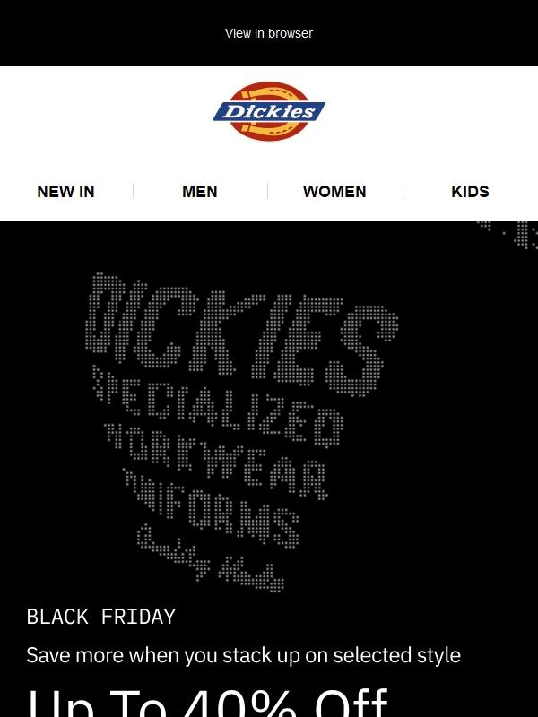 Get up to 40% off this Black Friday 🔥