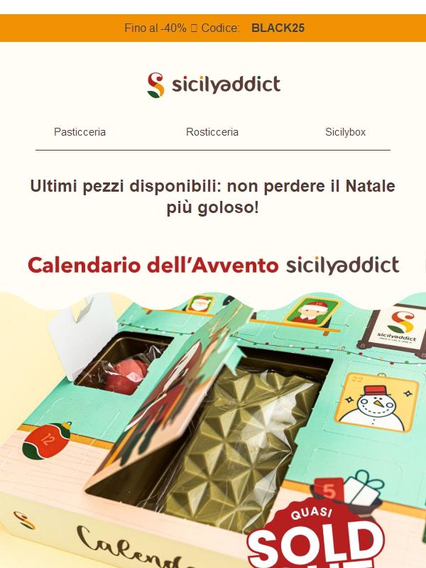 Ultimi Calendari dell’Avvento golosi! 😍