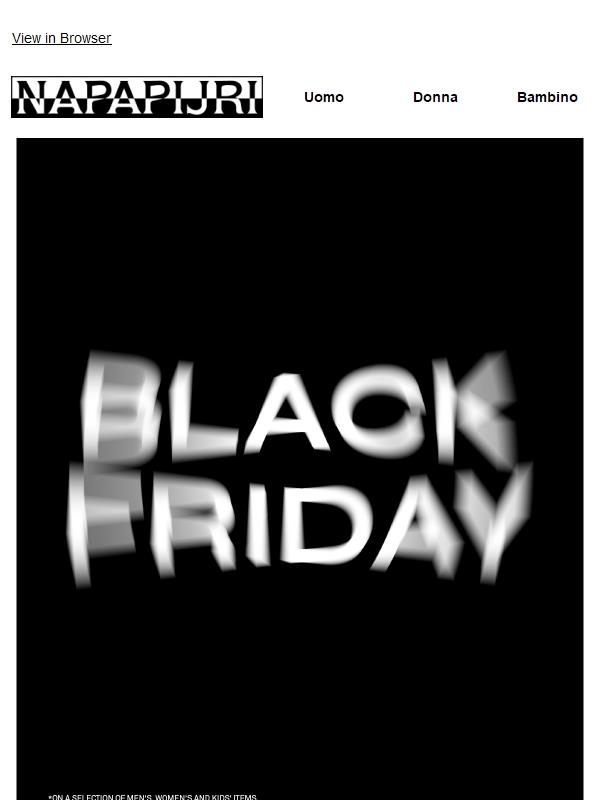 La Black Friday Preview ti aspetta