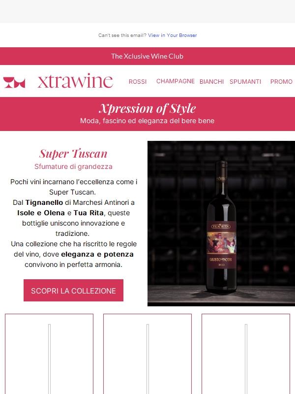 Sfumature di grandezza, dai Super Tuscan ai grandi francesi