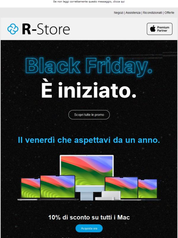 Il venerdì perfetto per i tuoi regali: scopri le promo!