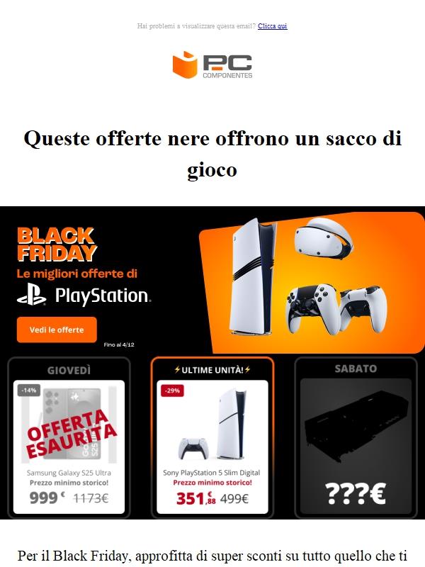 Ultima occasione: PS5 Black a prezzi stracciati