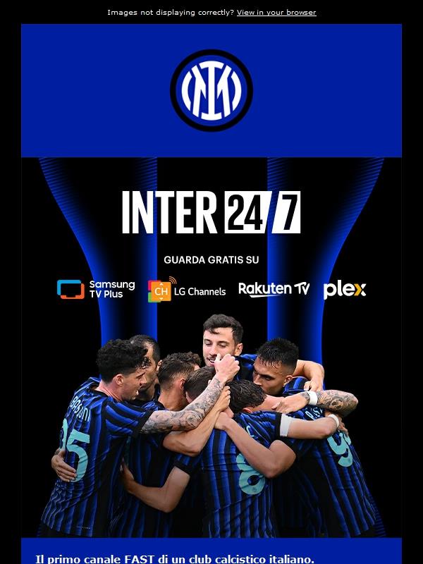 Il primo canale FAST di un club calcistico italiano.⚫🔵