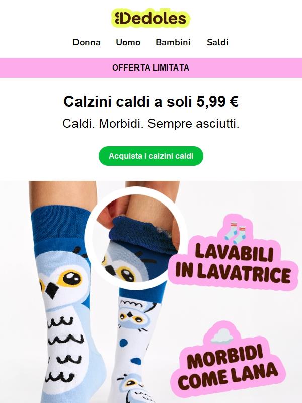 Calzini caldi per tutti – solo 5,99 € 🧦🔥