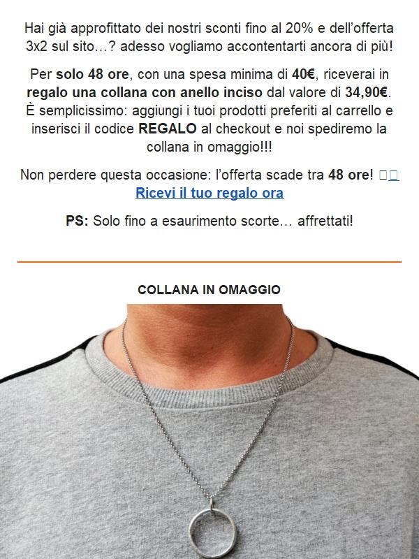 🎁 Solo per 48h: il tuo regalo esclusivo ti aspetta!