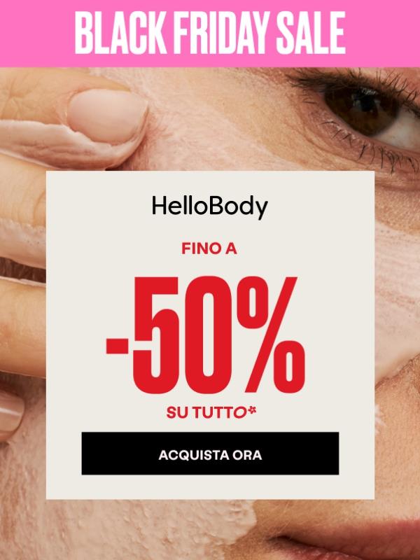 🚨 Black Friday inizia ORA