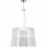 Lampada a sospensione Kartell Gè (trasparente)