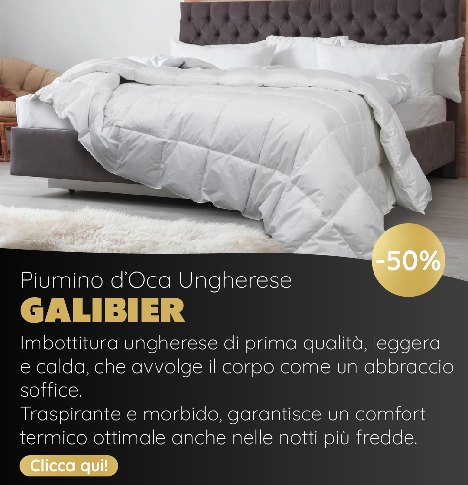 Piumino d'Oca Ungherese Warm - Galibier