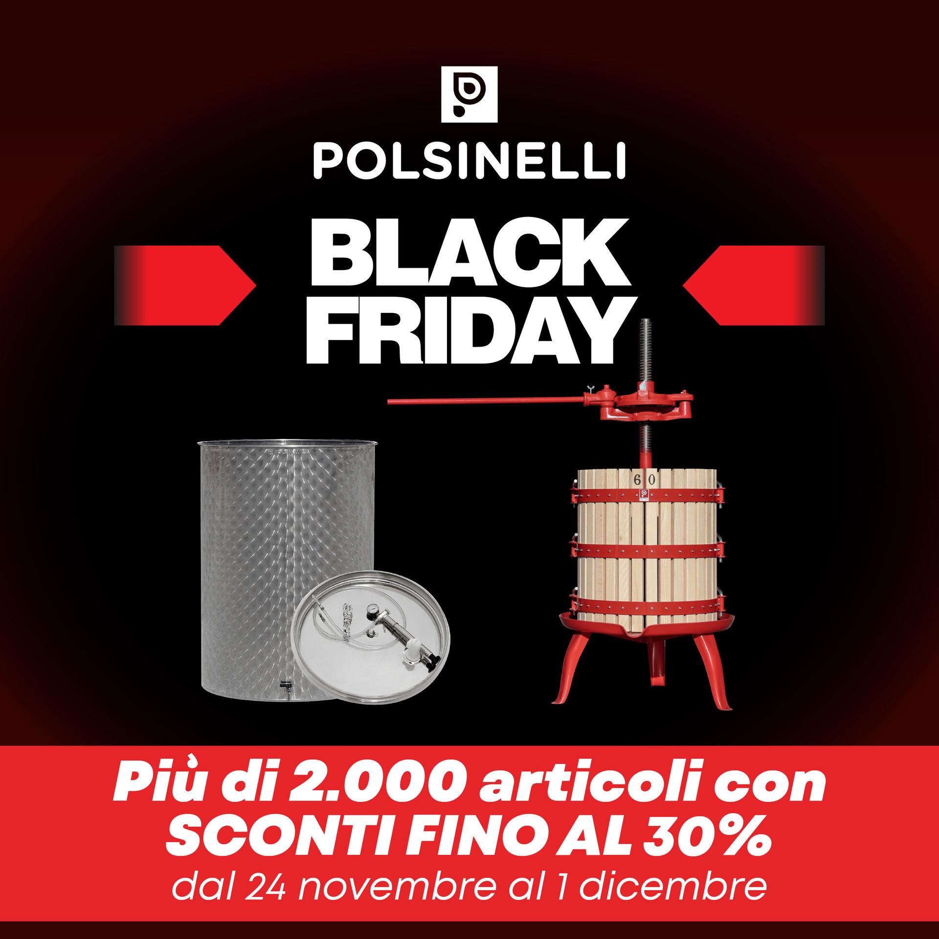 Il Black Friday è arrivato da Polsinelli