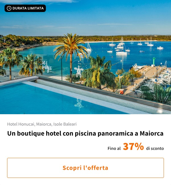 Un boutique hotel con piscina panoramica a Maiorca