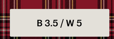 B 3.5 / W 5