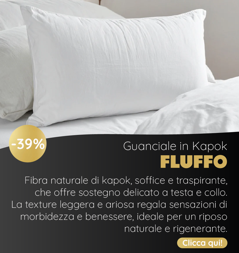 Guanciale in Kapok - Fluffo