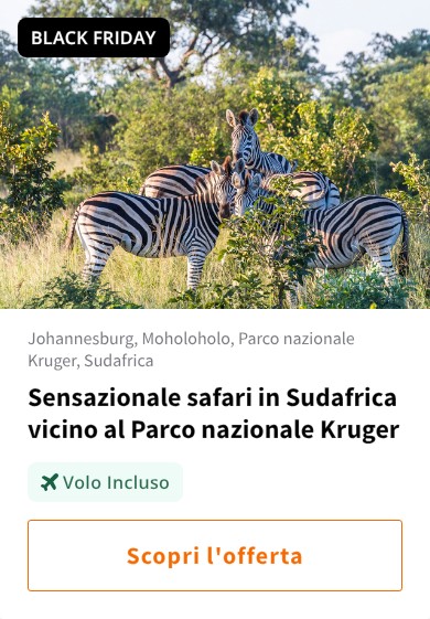 Sensazionale safari in Sudafrica vicino al Parco nazionale Kruger