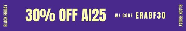 Approfitta del 30% di sconto sulla AI25 per il Black Friday