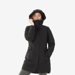 QUECHUA Parka caldo montagna donna NH500 nero | -10°C