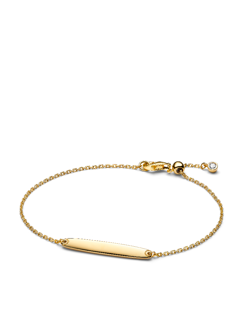 Engravable Bar Chain Bracelet
