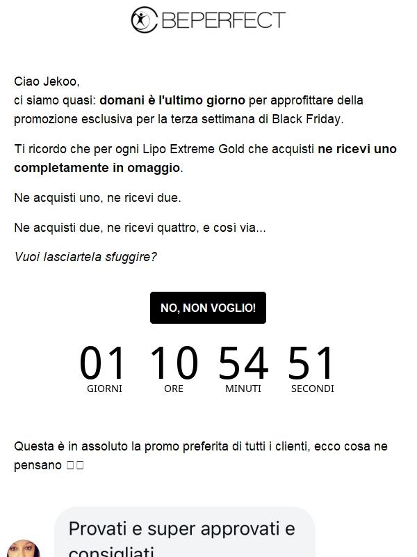 📣 Ultima chiamata per il tuo sconto!