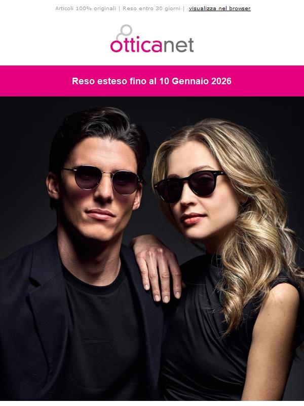 Black Days: occhiali iconici sotto i 100€