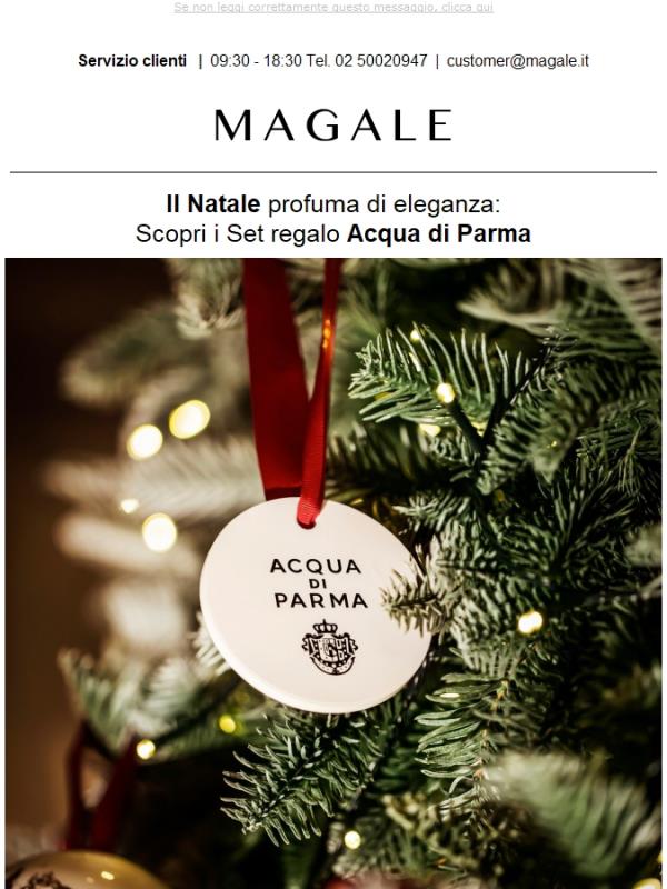 🎁 Regali iconici: Scopri i Gift Set Acqua di Parma ✨ su Magale.it