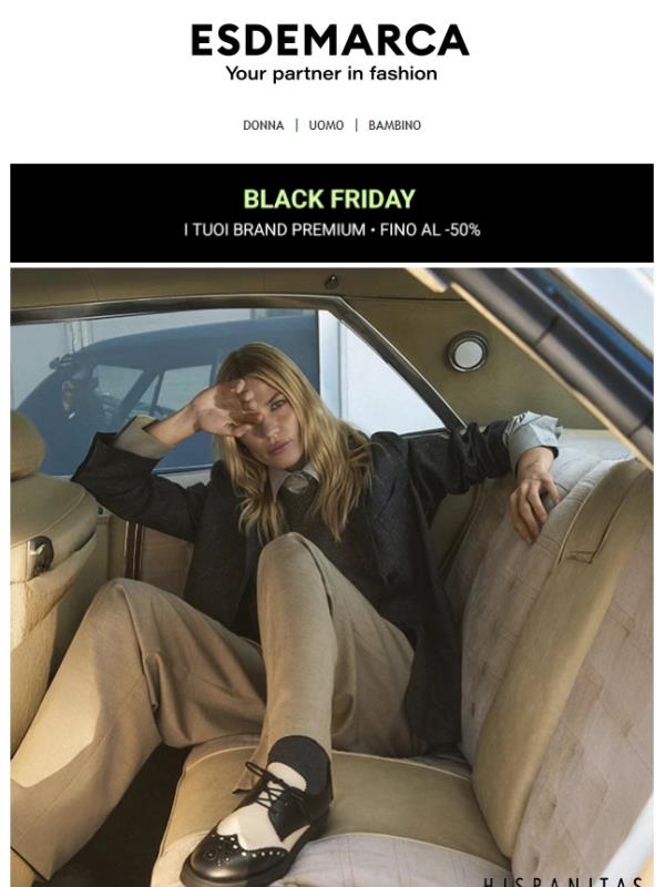 Fino al 50% di sconto sulle calzature questo Black Friday