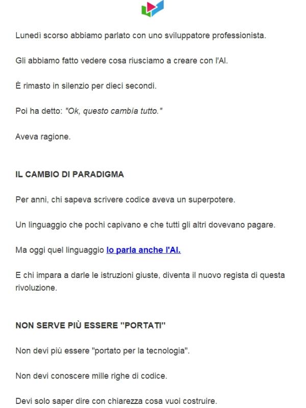 Il segreto che gli SVILUPPATORI non amano ammettere