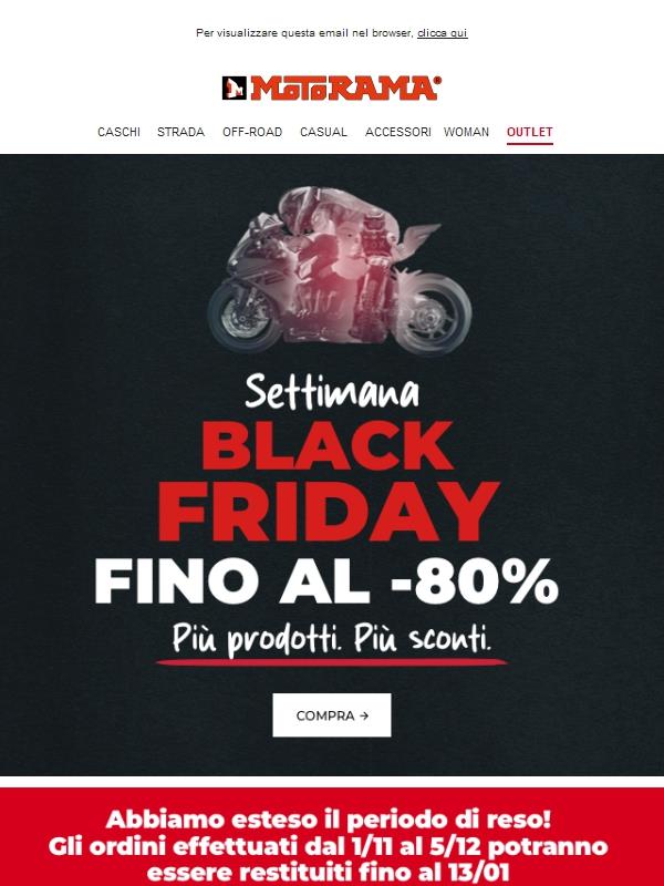 Si parte con la Black Week! 🖤✨