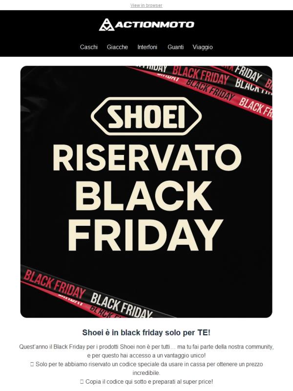 Sconto segreto solo per la nostra community 👀