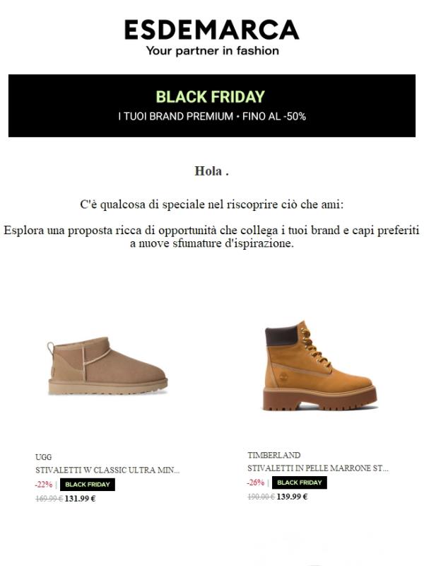 Black Friday: , i brand che ti definiscono, reinterpretati
