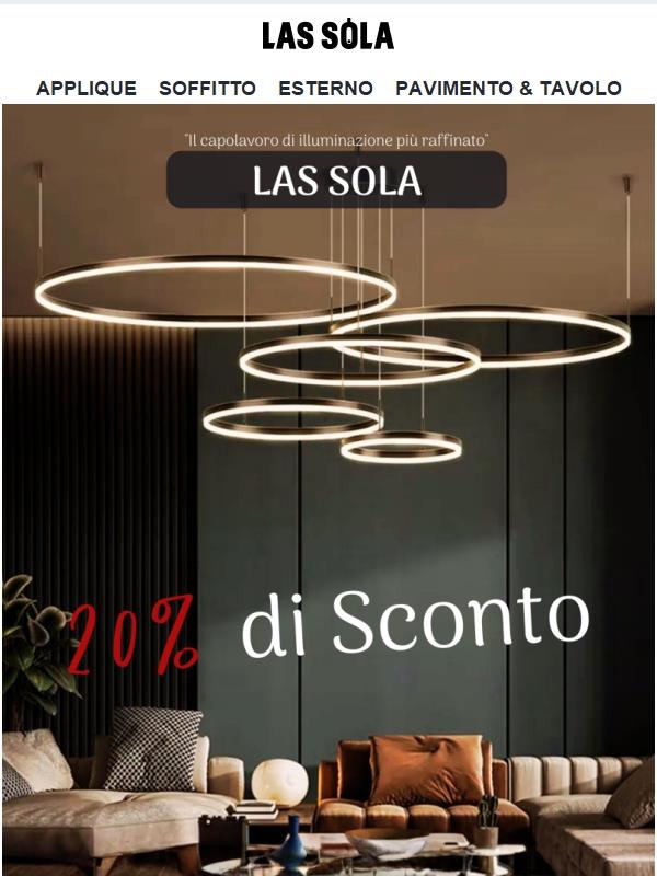 La calda luce che mancava alla tua casa | LASSOLA