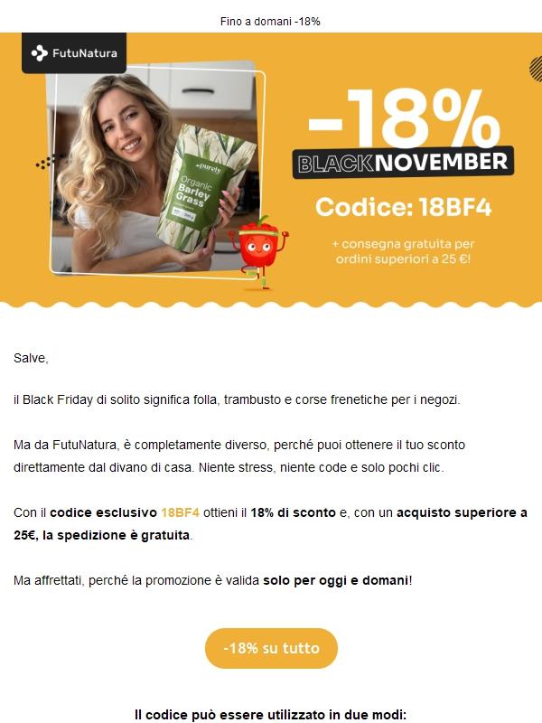 Siamo pronti per il Black Friday🔥