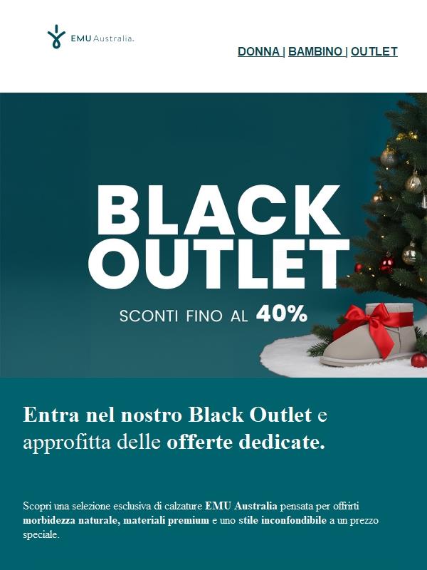 Black Outlet: occasioni selezionate EMU
