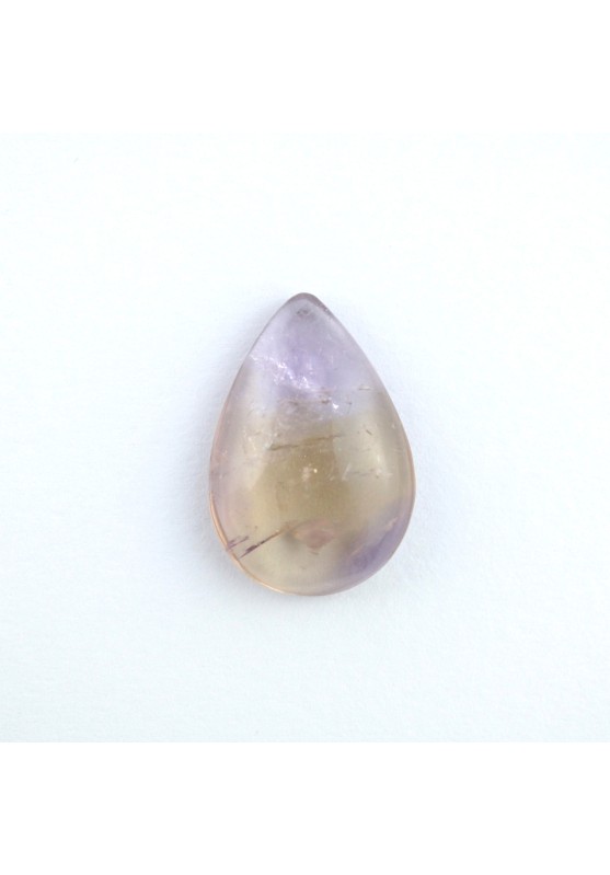 Image of Cabochon Quarzo Ametrino gocccia 25x17 mm Macramè Gioielli