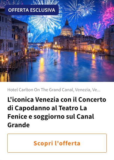 L&#x27;iconica Venezia con il Concerto di Capodanno al Teatro La Fenice e soggiorno sul Canal Grande