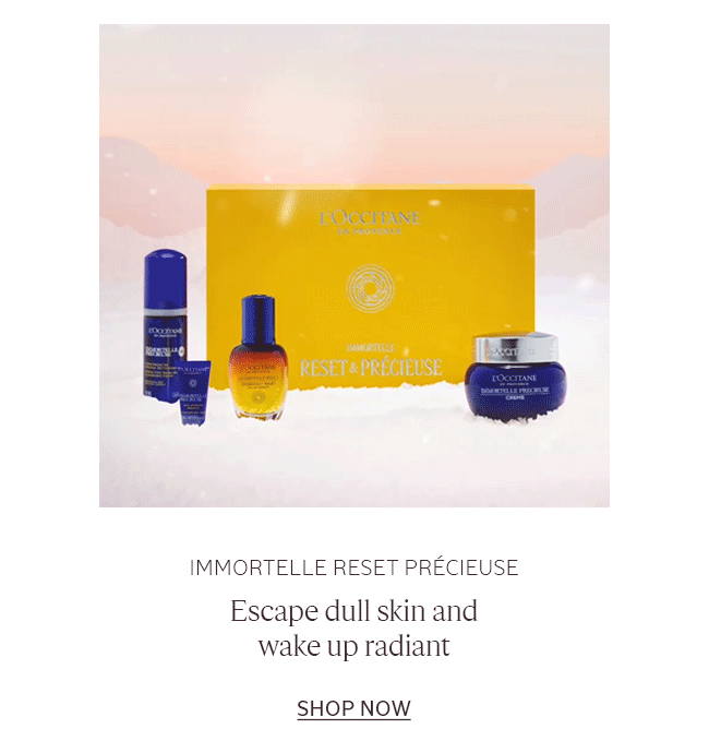 IMMORTELLE RESET PRÉCIEUSE | ESCAPE DULL SKIN AND WAKE UP RADIANT | SHOP NOW