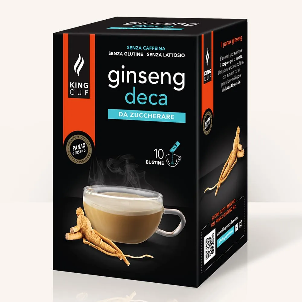 Image of Ginseng Deca - 10 bustine solubili da Zuccherare
