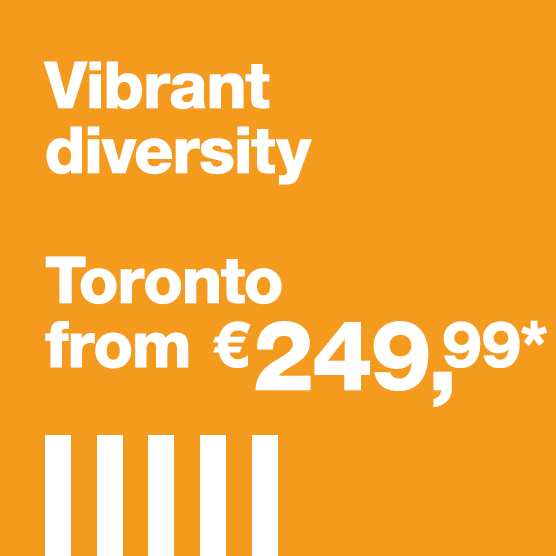 Vibrant diversity Toronto from 249,99 €