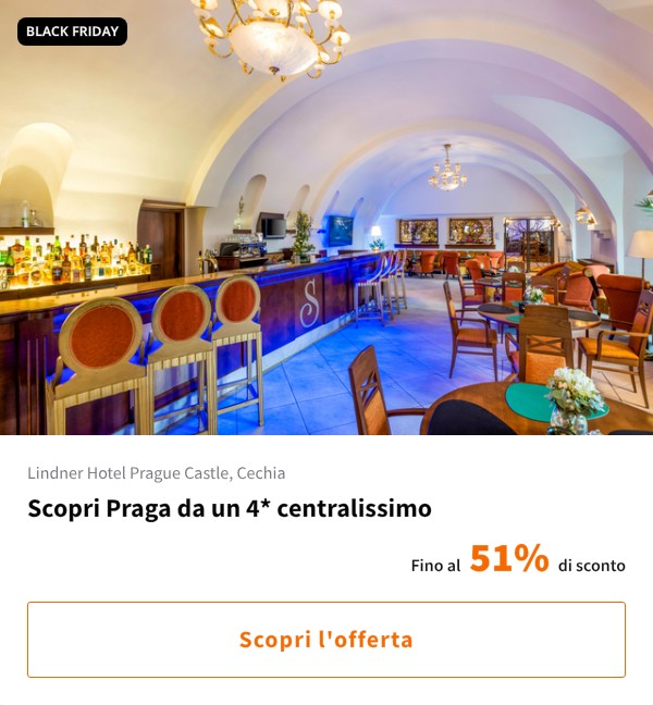 Scopri Praga da un 4* centralissimo