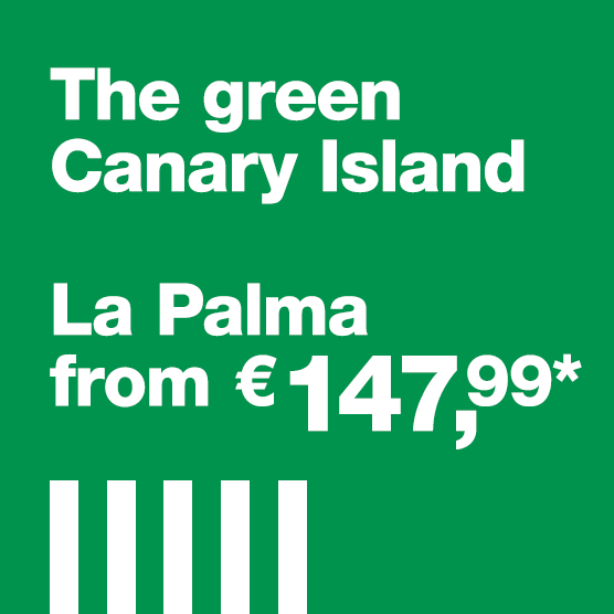 The green Canary Island La Palma from 147,99 €
