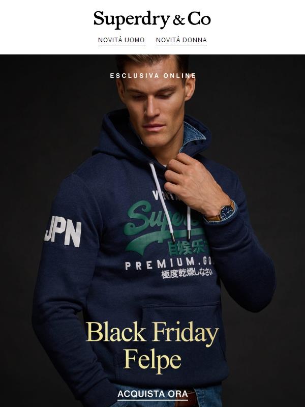 Hoodies & sweats: risparmi Black Friday